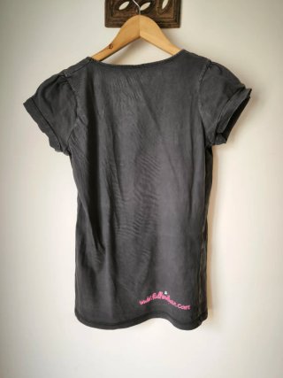 T-shirt Pull&Bear cinza tamanho L