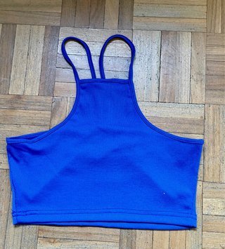 Top SHEIN azul talla S