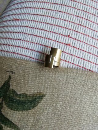Anillo Malababa Cubista Dorado