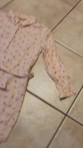 Vestitino H&M bambina 6/7 anni fantasia floreale