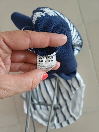 Conjunto bebé niño 18 meses Lolittos