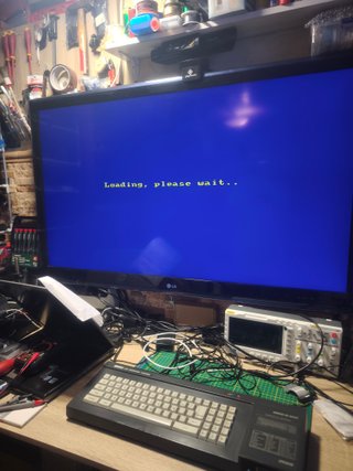 Amstrad CPC 6128 con Gotek
