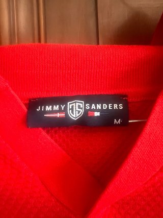 Polo uomo Tommy Sanders rosso taglia M