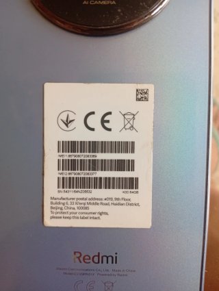 Móvil Xiaomi Redmi Negro