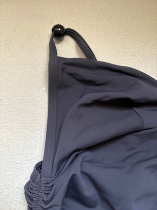 Bikini premamá azul grisáceo