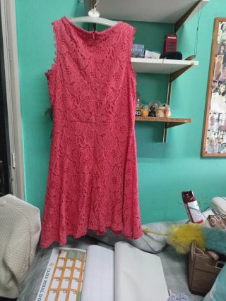 Vestido de verano rosa