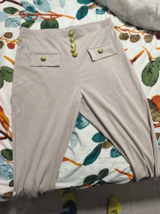 Pantalones beige EMERY ROSE