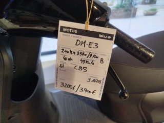 Dimentro E3 Moto Eléctrica Scooter Negra
