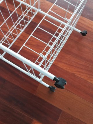 Carrito organizador blanco