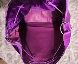 Bolso Cosmopolitan Raso Morado