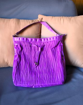 Bolso Cosmopolitan Raso Morado