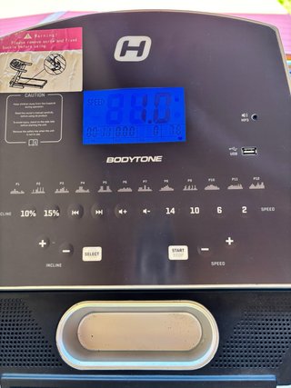 CINTA DE CORRER BODYTONE CON SEGURIDAD/ PLEGABLE