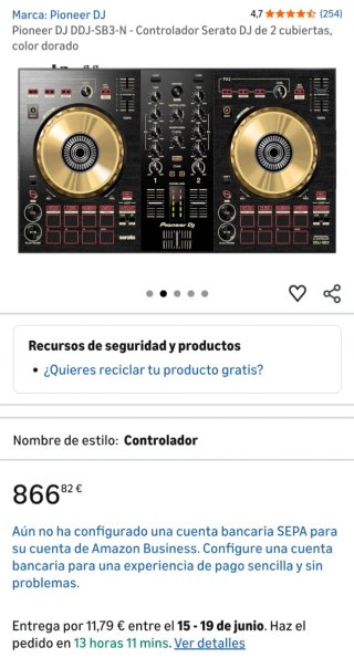 Pioneer DDJ-SB3 + Licencia Serato | Como nueva