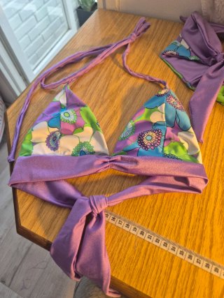 Bañador reversible y visera turbante