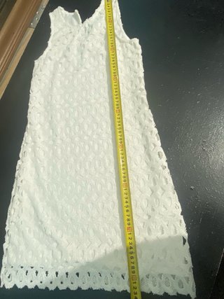 Vestido blanco de encaje