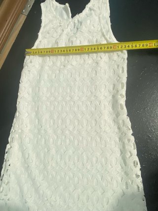 Vestido blanco de encaje