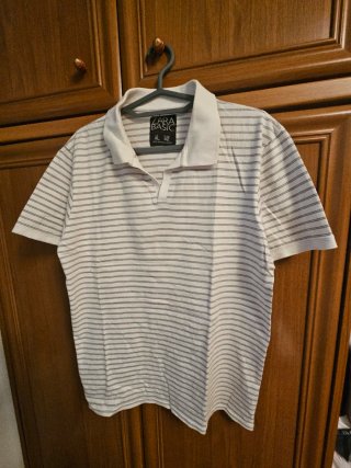 Polo Zara Basic Rayas Talla XL