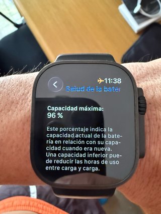 Apple Watch Ultra 2 Titanio Negro impecable