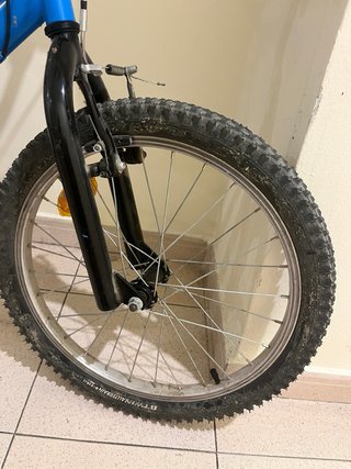 Bicicleta infantil 20 5 marchas + casco