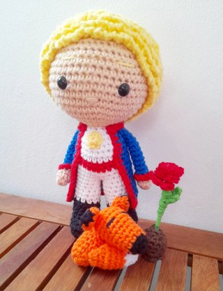 Principito Tejido Crochet Muñeco
