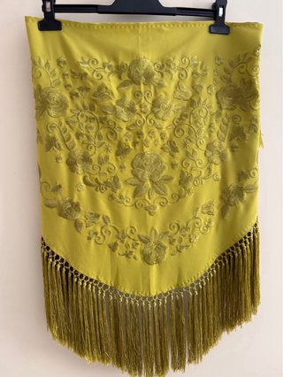 Mantoncillo de Flamenca Verde