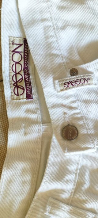 Shorts vaqueros blancos mujer talla S