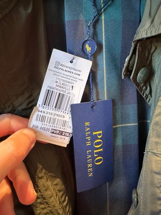 Chaqueta Polo Ralph Lauren Paratrooper original NU