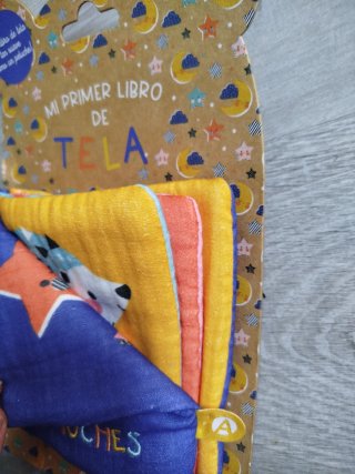 Libro de tela para bebé Buenas Noches