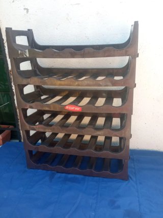 Botellero Curver Marrón Plástico