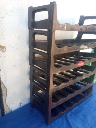 Botellero Curver Marrón Plástico
