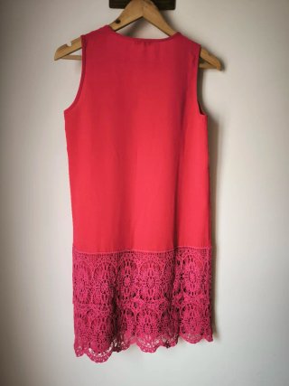 Vestido Lanidor Rosa T.34