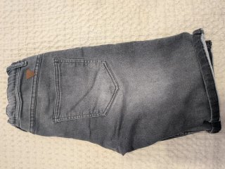 Pantalón corto vaquero gris talla 16