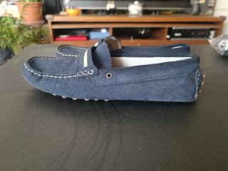 Mocasines niño azul marino