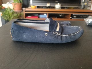 Mocasines niño azul marino