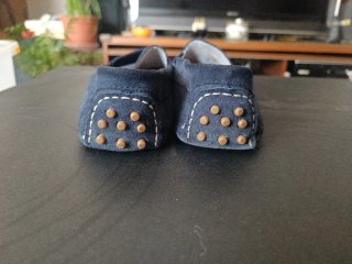 Mocasines niño azul marino