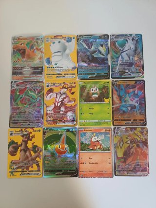 Lote Cartas Pokémon V, VMAX y VSTAR