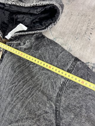 carhartt rework jacket washed grey workwear