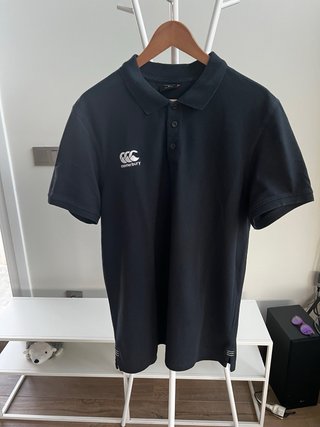 Polo Canterbury Talla XL Negro