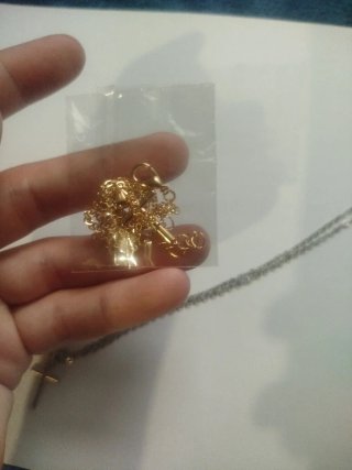 Cadena con Colgante Cruz Plata
