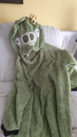 Pijama/disfraz rey cerdo Angry Birds
