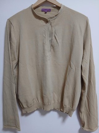 Jersey Adolfo Dominguez Beige Talla M