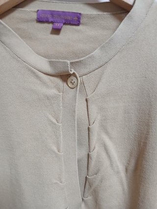 Jersey Adolfo Dominguez Beige Talla M