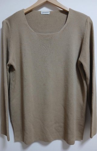 Jersey Adolfo Dominguez Beige Talla M