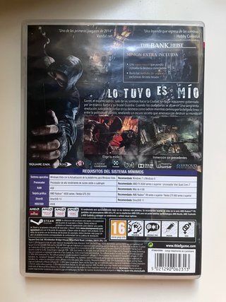 Thief PC DVD ROM Juego