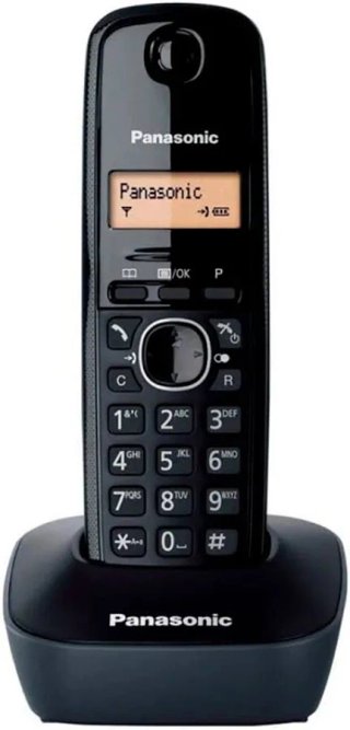 Teléfono Inalámbrico Panasonic Negro