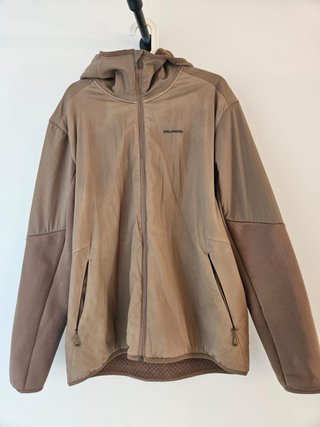 Chaqueta Sudadera Salomon Primaloft  Beige/Marrón