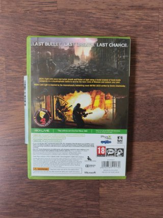 Metro Last Light Xbox 360