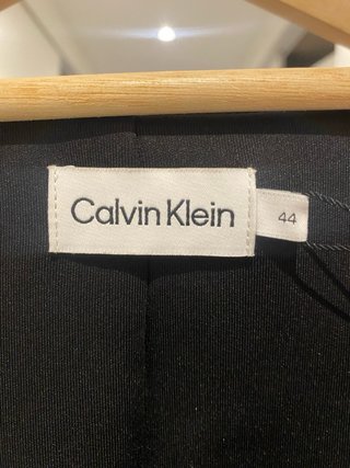 Top Calvin Klein Negro Sin Mangas