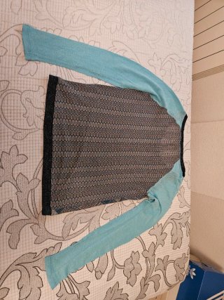 Jersey de mujer con estampado de rombos