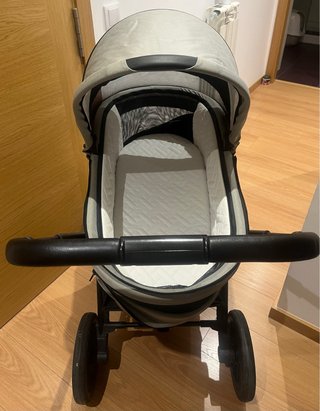 Cochecito Dúo Muuvo Quick 3.0 Gris